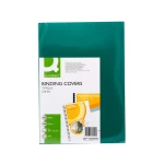 Galery – Capa de encadernacao q-connect pvc din a4 opaca verde 180 microns pack de 100 unidades0