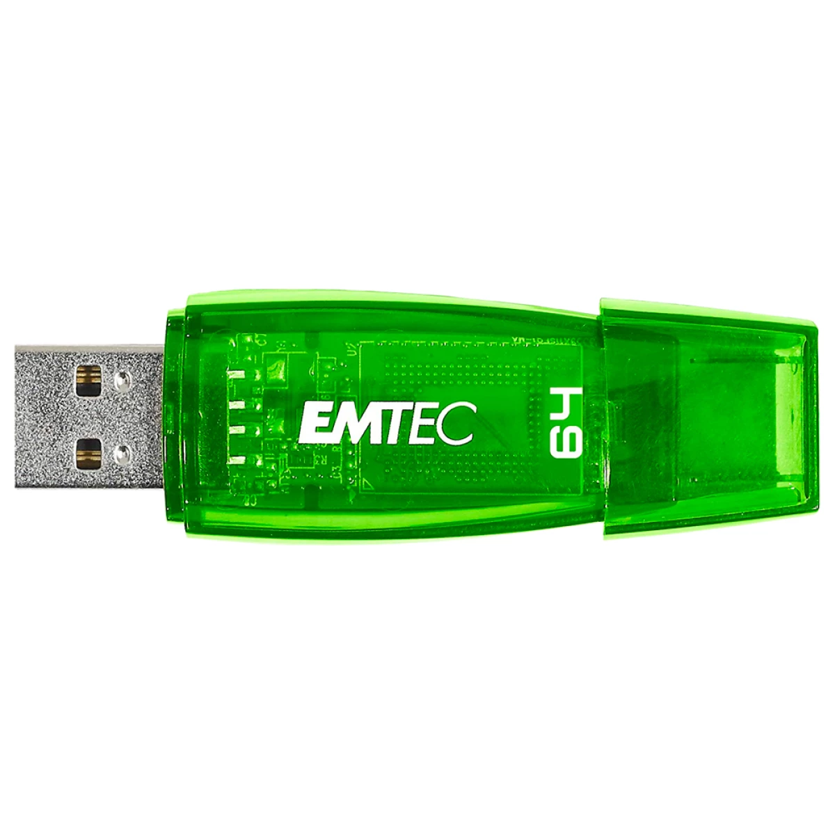 Galery – Pen drive usb emtec flash c410 64 gb 2.0 verde0