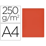 Thumbnail-Classificador de cartolina gio simple intenso din a4 vermelho 250g/m2 – 50 unidades