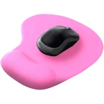 Galery – Tapete para rato q-connect com apoio de pulsos de gel cor rosa0