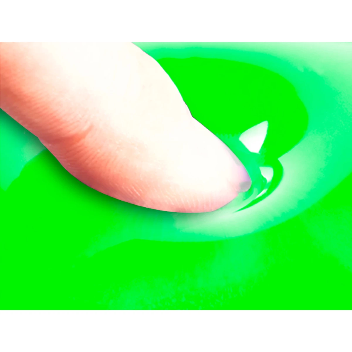 Galery – Tapete para rato q-connect com apoio de pulsos de gel e pvc cor verde0