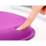 Galery – Tapete para rato q-connect com apoio de pulsos ergonomica de gel cor violeta0