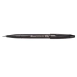 Galery – Marcador pentel brush sign pen cor preto – 10 unidades0