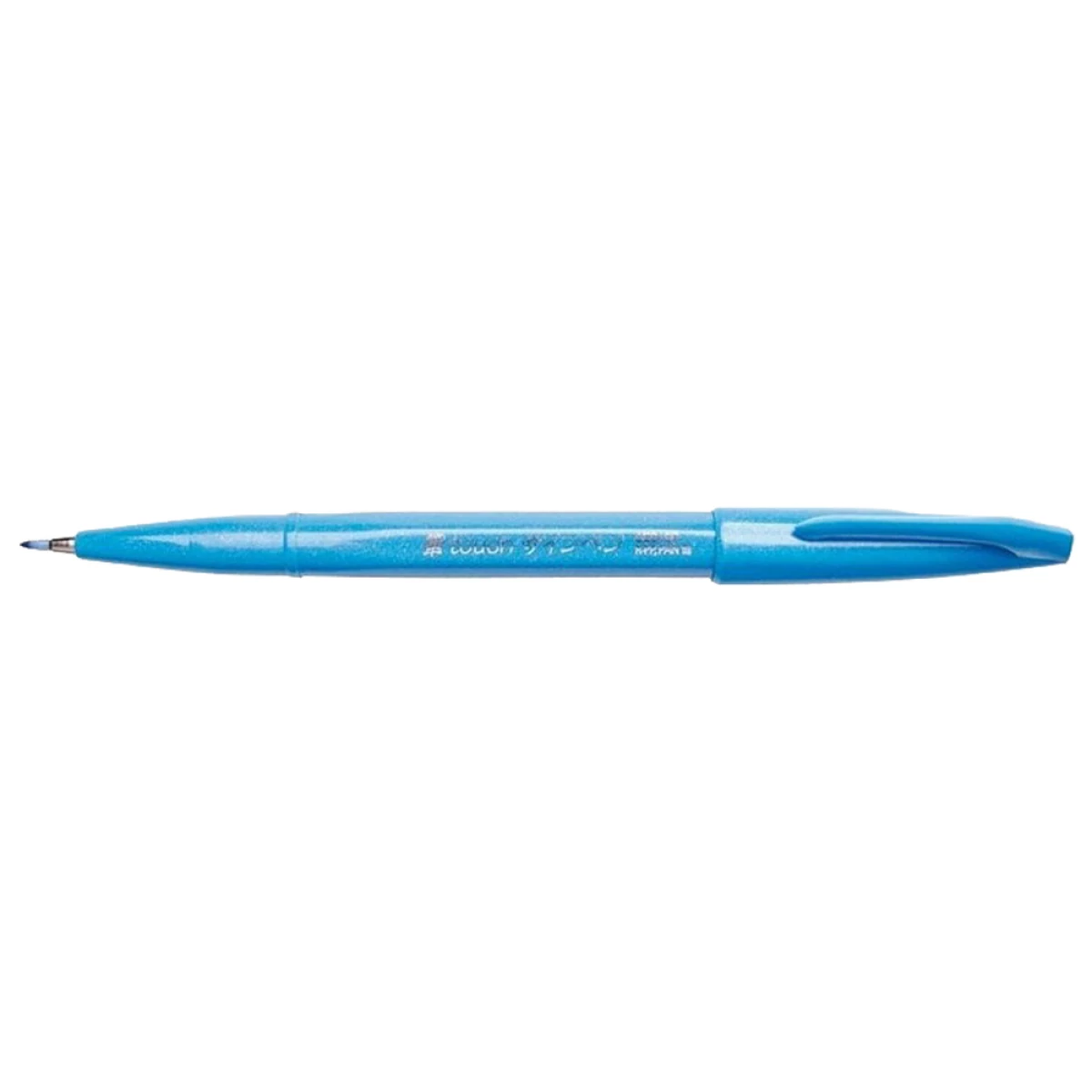 Galery – Marcador pentel brush sign pen cor azul ceu – 10 unidades0