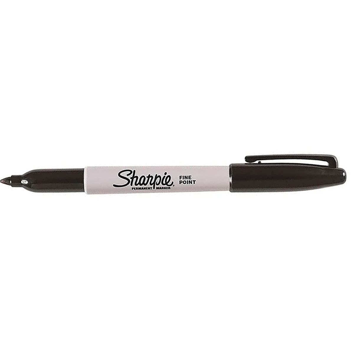 Galery – Marcador sharpie permanente ponta fina preta0