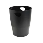 Galery – Cesto de papeis exacompta em plastico ecoblack preta 15 litros0