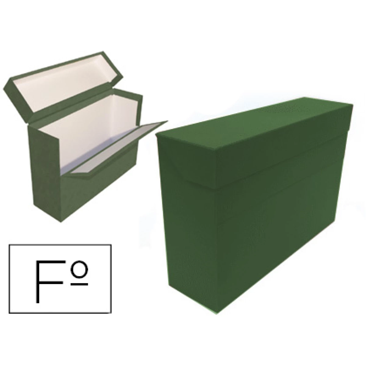 Thumbnail-Caixa de transferencias mariola folio cartao duplo forrado geltex lombada 20 cm cor verde