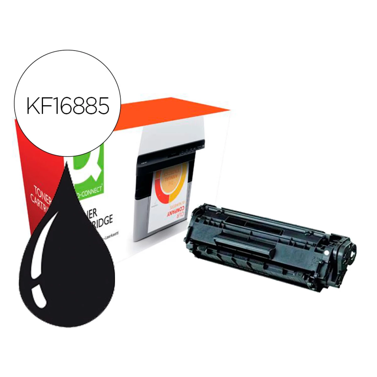 Thumbnail-Toner q-connect compativel hp cf279a laserjet pro m12 / mfp m26
