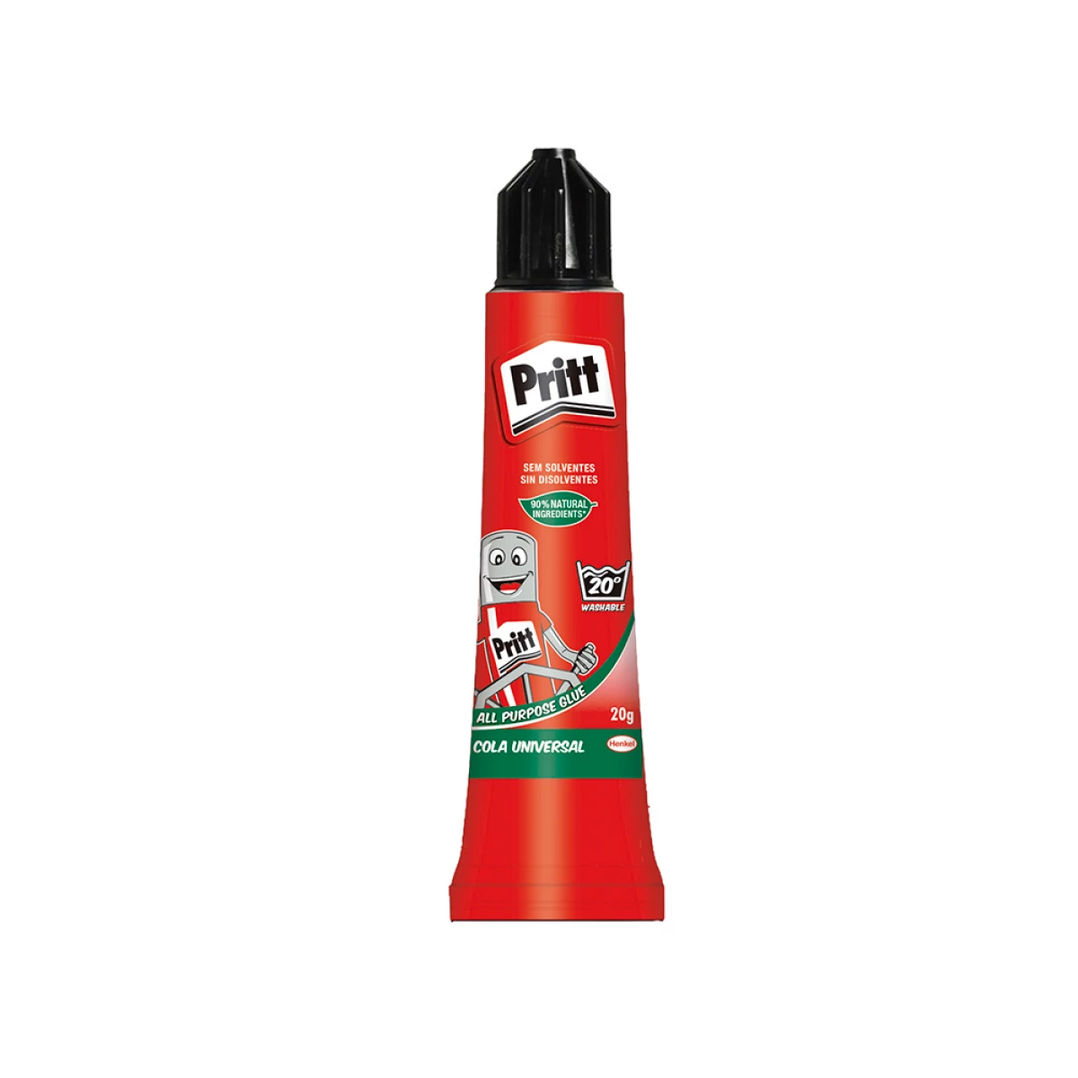 Galery – Cola pritt universal sem solventes 20 gr transparente – 20 unidades0