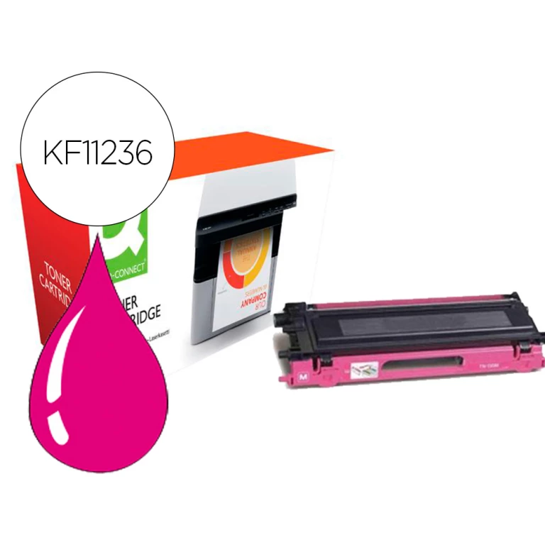 Thumbnail-Toner compativel q-connect brother tn423m hl-l8260 / 8360 magenta 4000 paginas