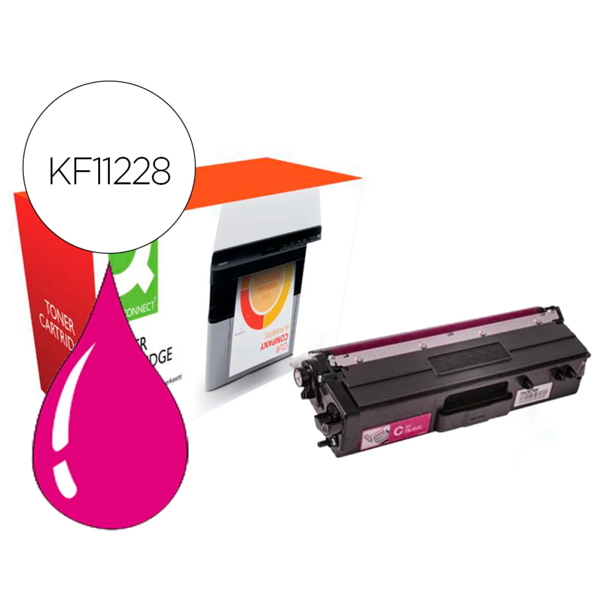 Thumbnail-Toner compativel q-connect brother tn910m hl-l9310 magenta 9000 paginas