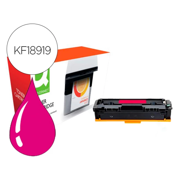 Thumbnail-Toner compativel q-connect canon lbp611m i-sensys lbp610 magenta alto rendimento 2200 paginas