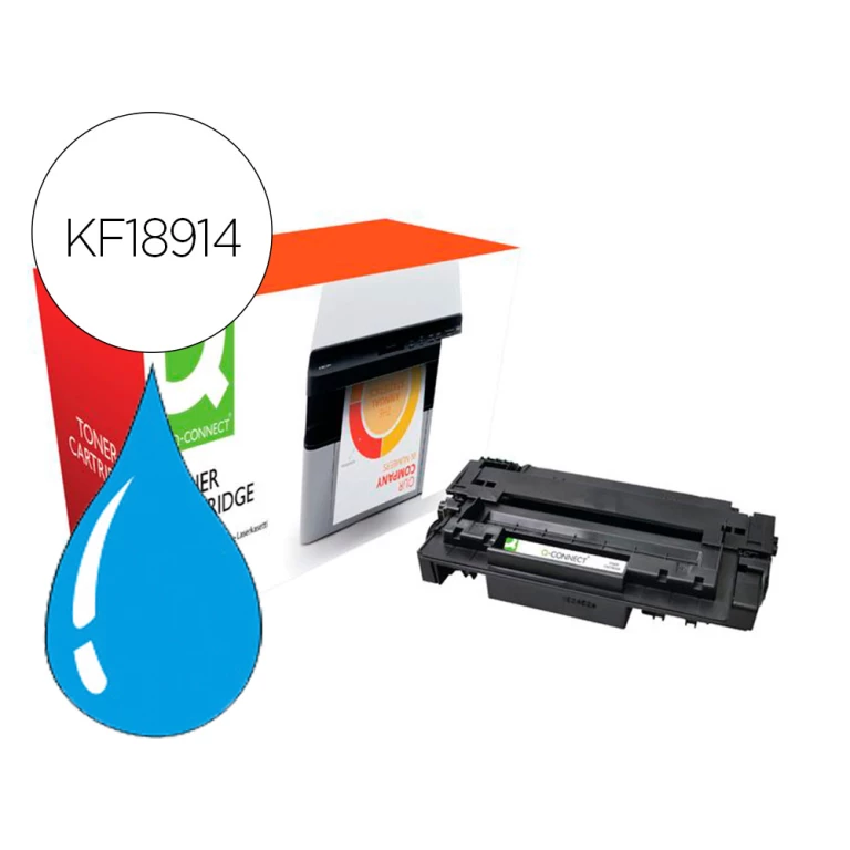 Thumbnail-Toner compativel q-connect canon lbp710c i-sensys lbp-710 / 712 cian 10000 paginas