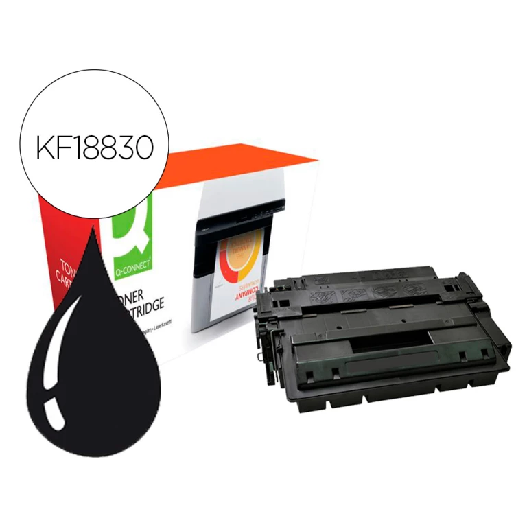 Thumbnail-Toner compativel q-connect canon c724-hy i-sensys lbp 6750 / 6780 alto rendimento preto 12500 paginas