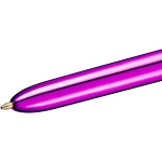 Galery – Esferografica bic quatro cores shine roxo ponta de 1 mm0