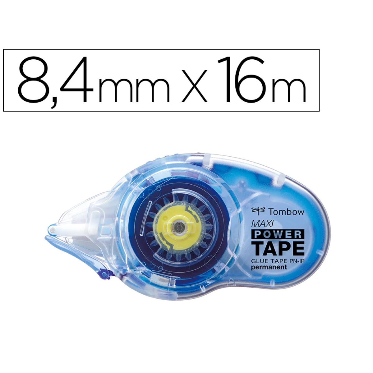 Thumbnail-Fita adesiva tombow maxi power tape permanente 8,4 mm x 16 m