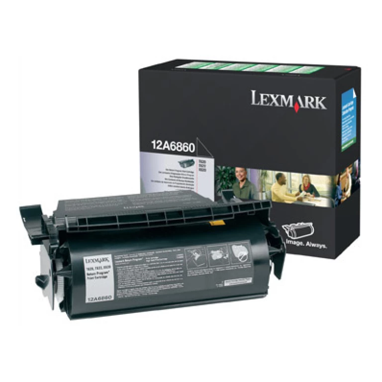 Thumbnail-Lexmark 12A6860 toner 1 unidade(s) Original Preto