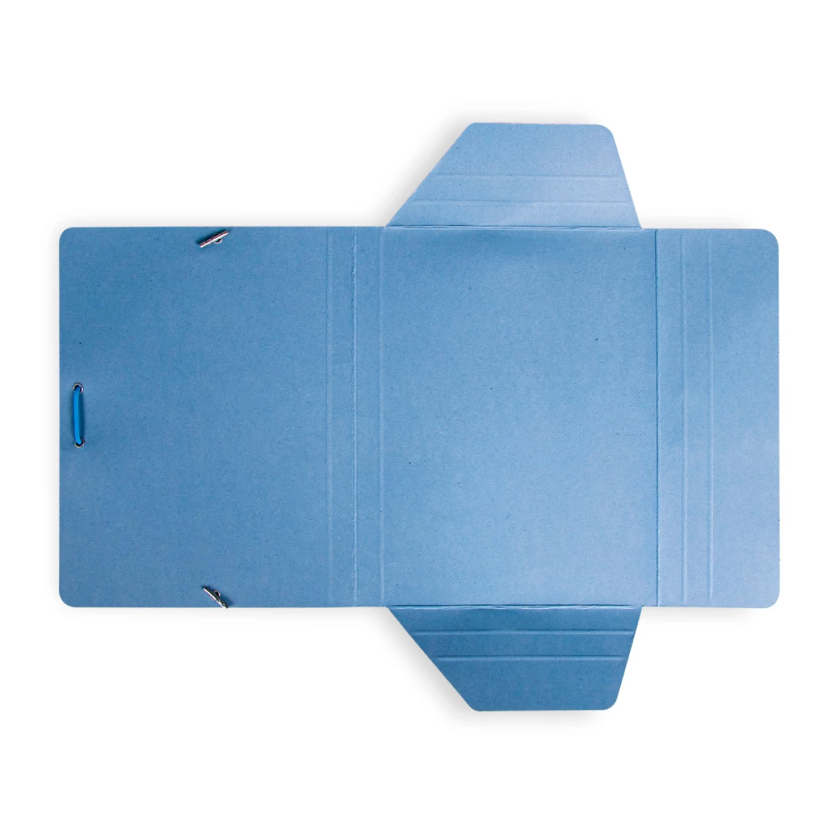 Galery – Pasta de elasticos liderpapel quarto com abas azul0