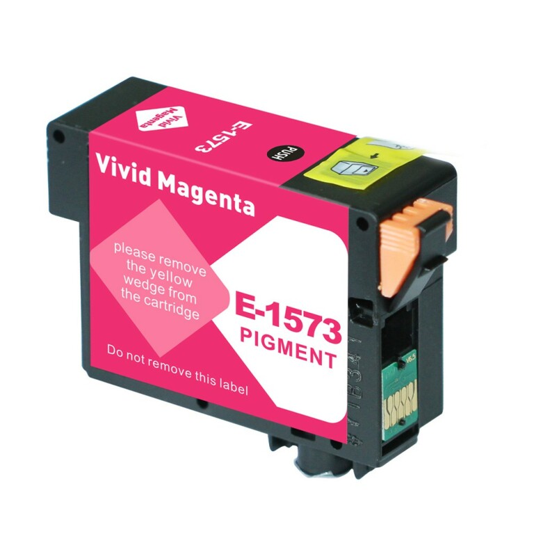 Thumbnail-Cartucho de tinta de pigmento genérico Epson T1573 magenta – substitui C13T15734010