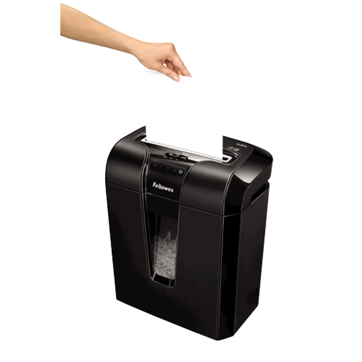 Galery – Fellowes 63Cb destruidora de papel Trituração transversal 23 cm Preto0