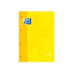 Galery – Recarga cor 1 oxford din a4+ 80 folhas 90 gr quadricula 5 mm 4 furos cor amarelo0