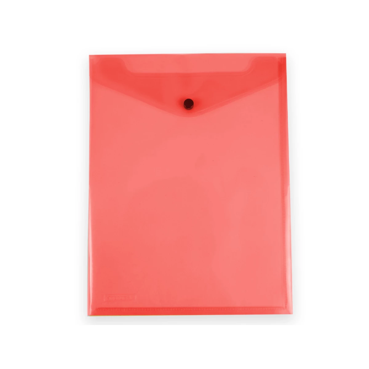 Galery – Pasta liderpapel dossier com mola polipropileno din a4 formato vertical com fole vermelho translucido – 10 unidades0