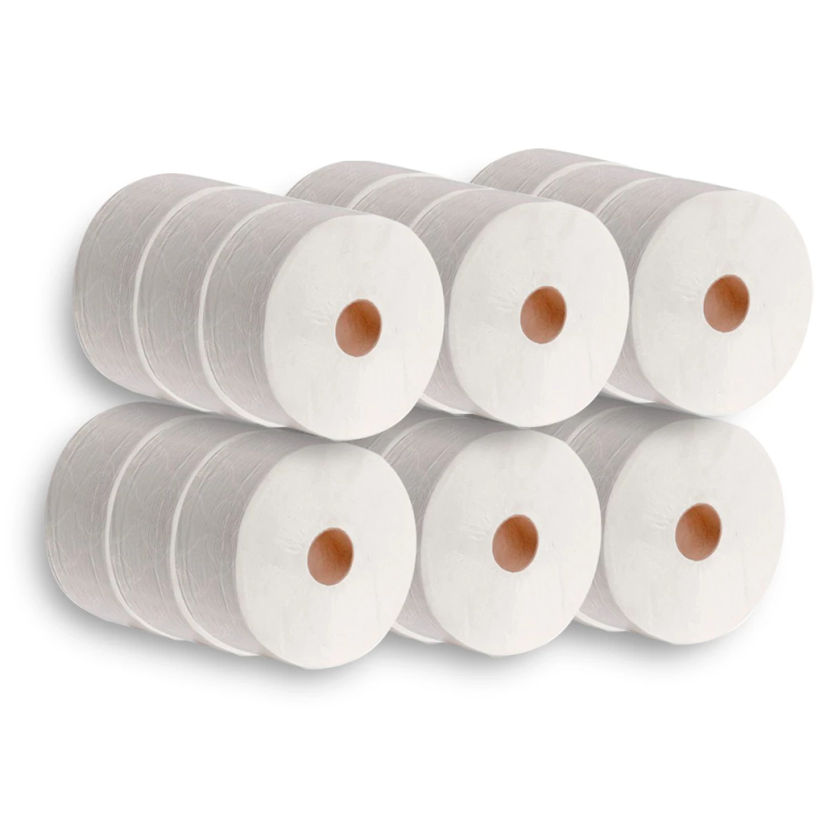 Galery – Papel higienico dahi jumbo 2 capas celulose branca 140 mt mandril 45 mm pack de 18 rolos0