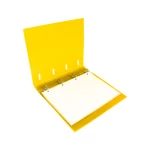 Galery – Pasta liderpapel com recarga polipropileno din a4 4 aneis 25mm quadricula 5mm amarelo opaco0