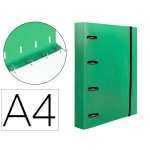 Thumbnail-Pasta liderpapel com recarga polipropileno din a4 4 aneis 40mm quadricula 5mm verde opaco