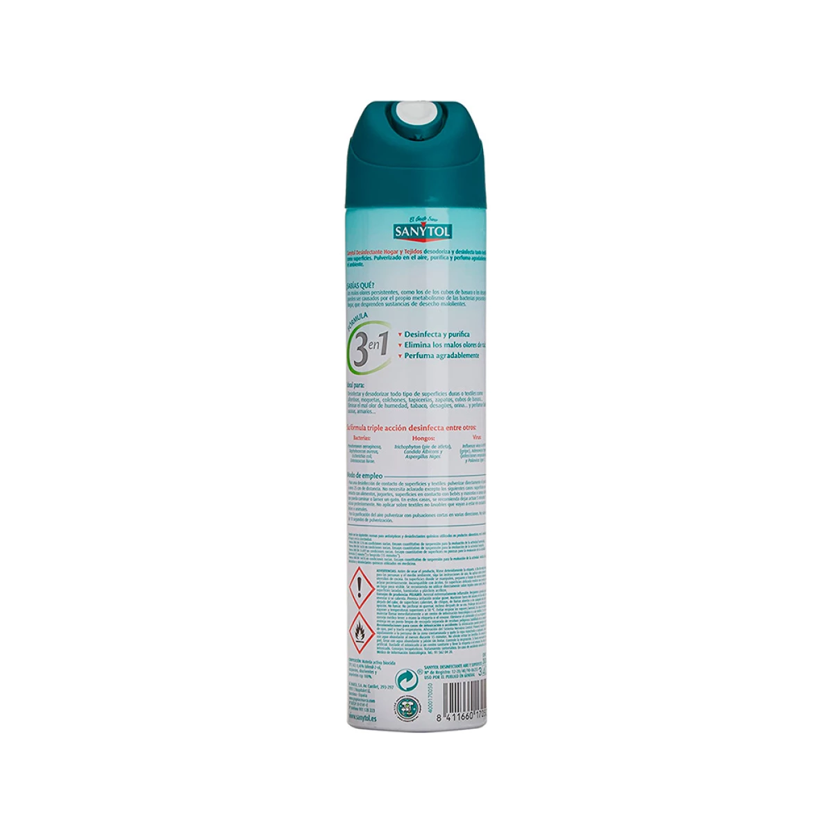 Galery – Ambientador sanytol desemfetante para casa e tecidos spray frasco de 300 ml0