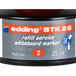 Galery – Tinta marcador edding quadro branco btk-25 cor vermelho frasco de 25 ml0