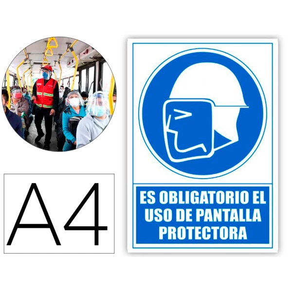 Thumbnail-Pictograma archivo 2000 obrigatorio uso de janela protetora pvc cor azul 210×297 mm