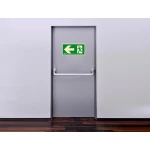 Galery – Pictograma archivo 2000 saida de emergencia esquerda pvc verde luminiscente 224×300 mm0