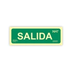 Galery – Pictograma archivo 2000 saida pvc verde luminiscente 300×105 mm pack de 2 unidades0