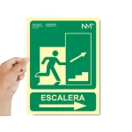 Galery – Pictograma archivo 2000 saida emergencia escada subir direita pvc verde luminiscente 224×300 mm0