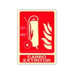 Galery – Pictograma archivo 2000 carro extintor pvc vermelho luminiscente 210×300 mm0