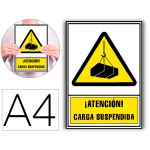 Thumbnail-Pictograma archivo 2000 atencao carga suspensa pvc amarelo luminiscente 210×297 mm