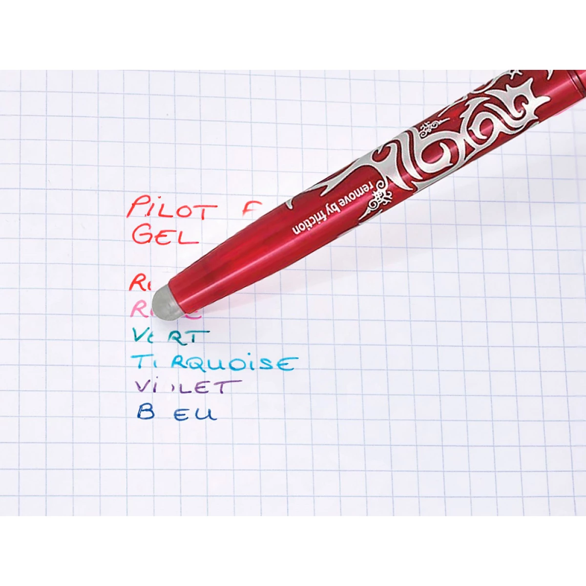 Galery – Esferografica pilot frixion ball apagavel 0,7 mm ponta media vermelho em blister0