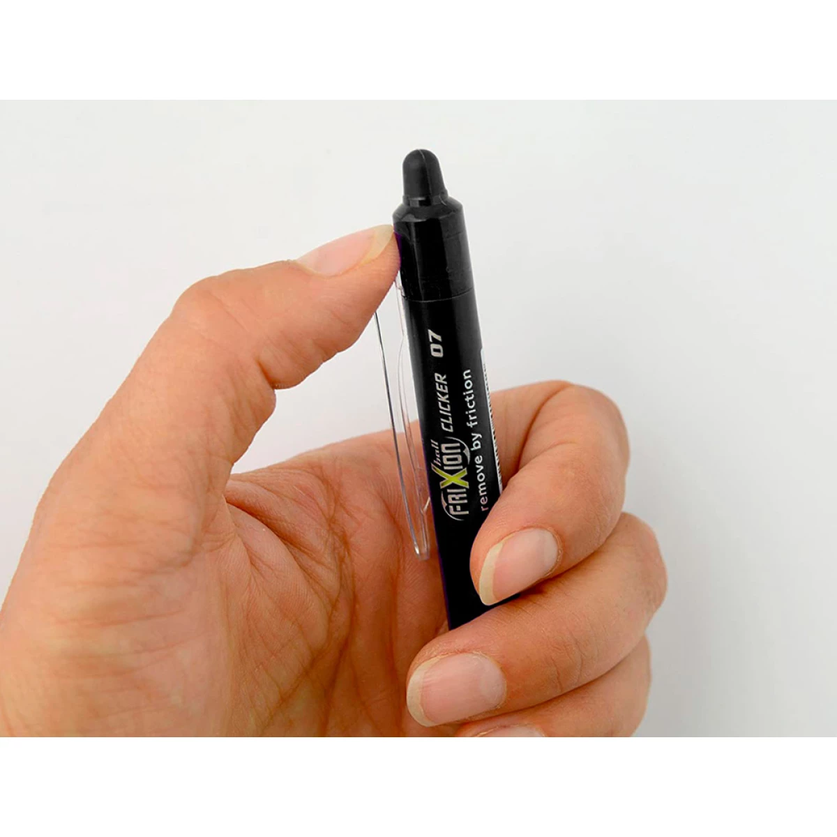 Galery – Esferografica pilot frixion clicker apagavel 0,7 mm ponta media preto em blister0