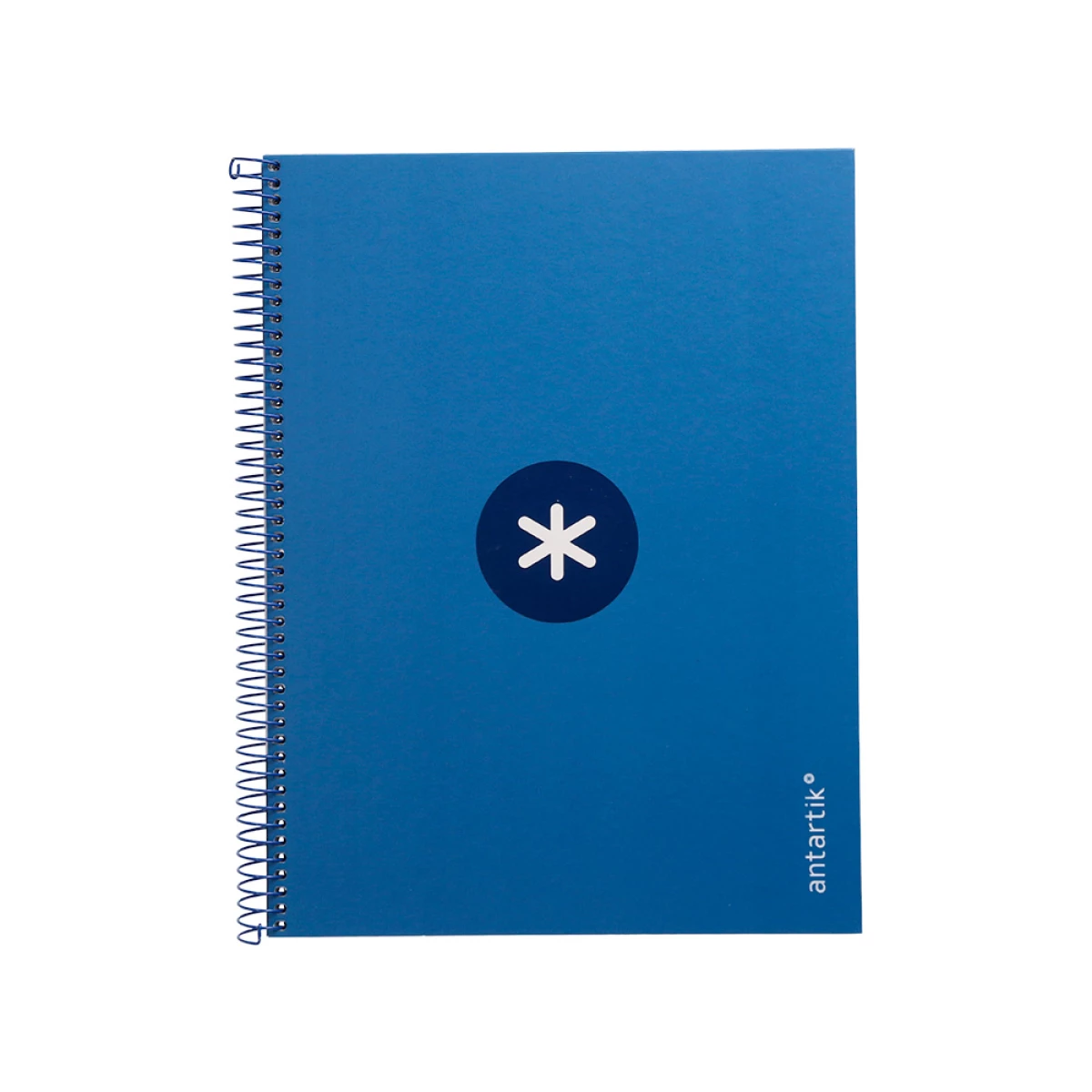 Galery – Caderno espiral liderpapel din a4 antartik capa forrada 80f 90 gr quadricula 5mm 1 banda 4 furos cor azul escuro0