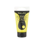 Galery – Tinta acrilica pentel em tubo de 75 ml cor amarelo limao0