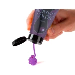 Galery – Tinta acrilica pentel em tubo de 75 ml cor roxo0