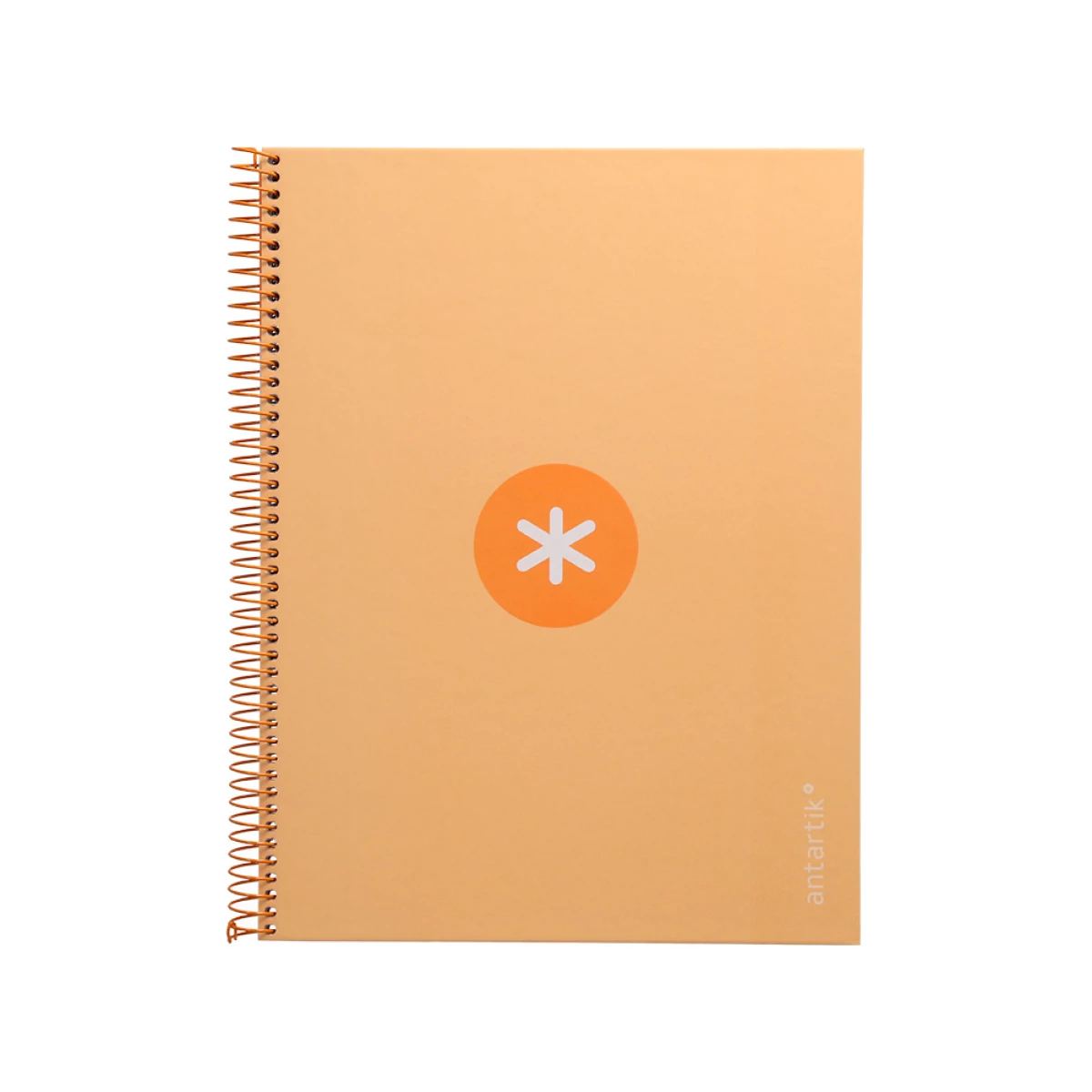 Galery – Caderno espiral liderpapel din a4 antartik capa forrada 80f 90 gr pautado 1 banda 4 furos cor amarelo claro0