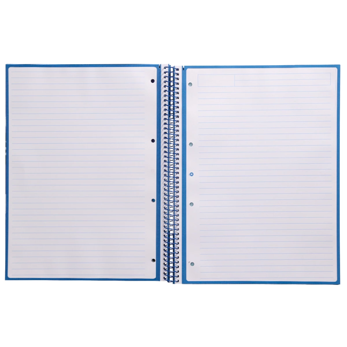 Galery – Caderno espiral liderpapel din a4 antartik capa forrada 80f 90 gr pautado 1 banda 4 furos cor azul escuro0