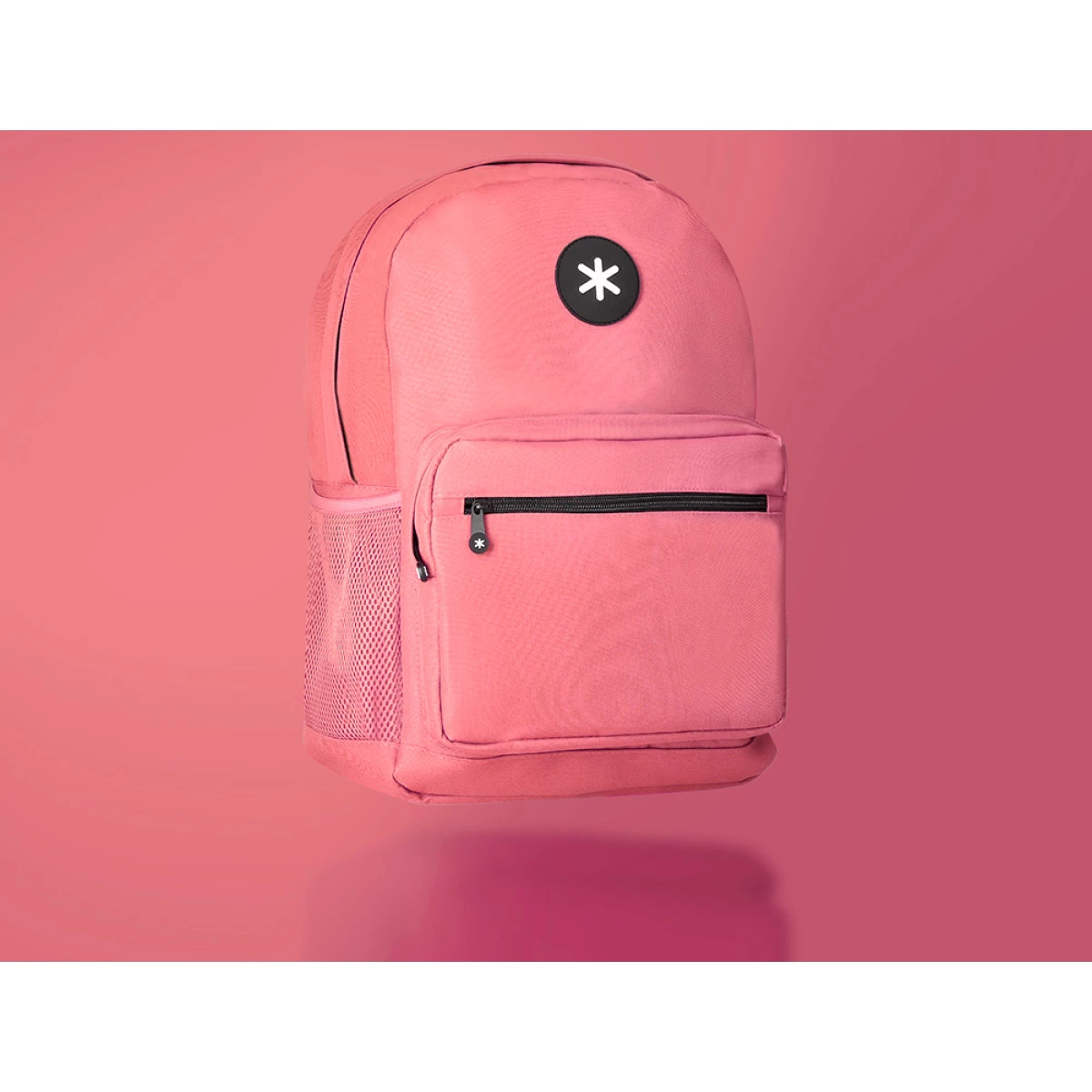 Galery – Mochila para portatil 15,6/’ antartik com pega e bolso frontal com fecho cor coral 320x140x430 mm0