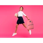 Galery – Mochila para portatil 15,6/’ antartik com pega e bolso frontal com fecho cor coral 320x140x430 mm0