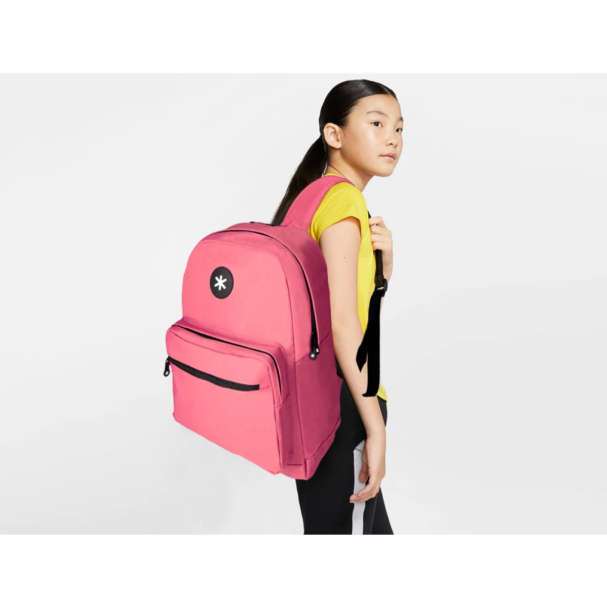 Galery – Mochila para portatil 15,6/’ antartik com pega e bolso frontal com fecho cor coral 320x140x430 mm0