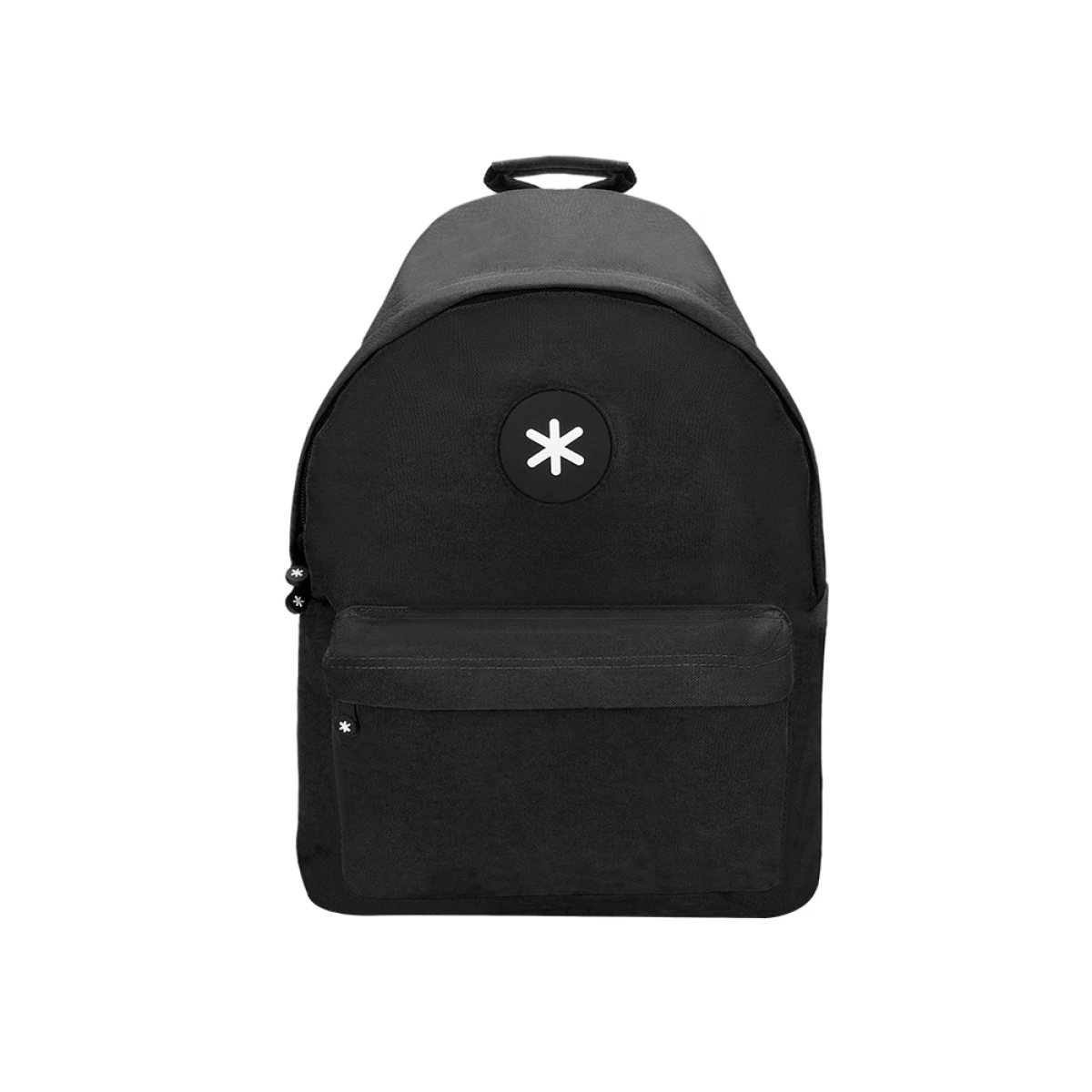 Thumbnail-Mochila para portatil 14,1/’ antartik com pega e bolsos com fecho cor preto 310x160x410 mm