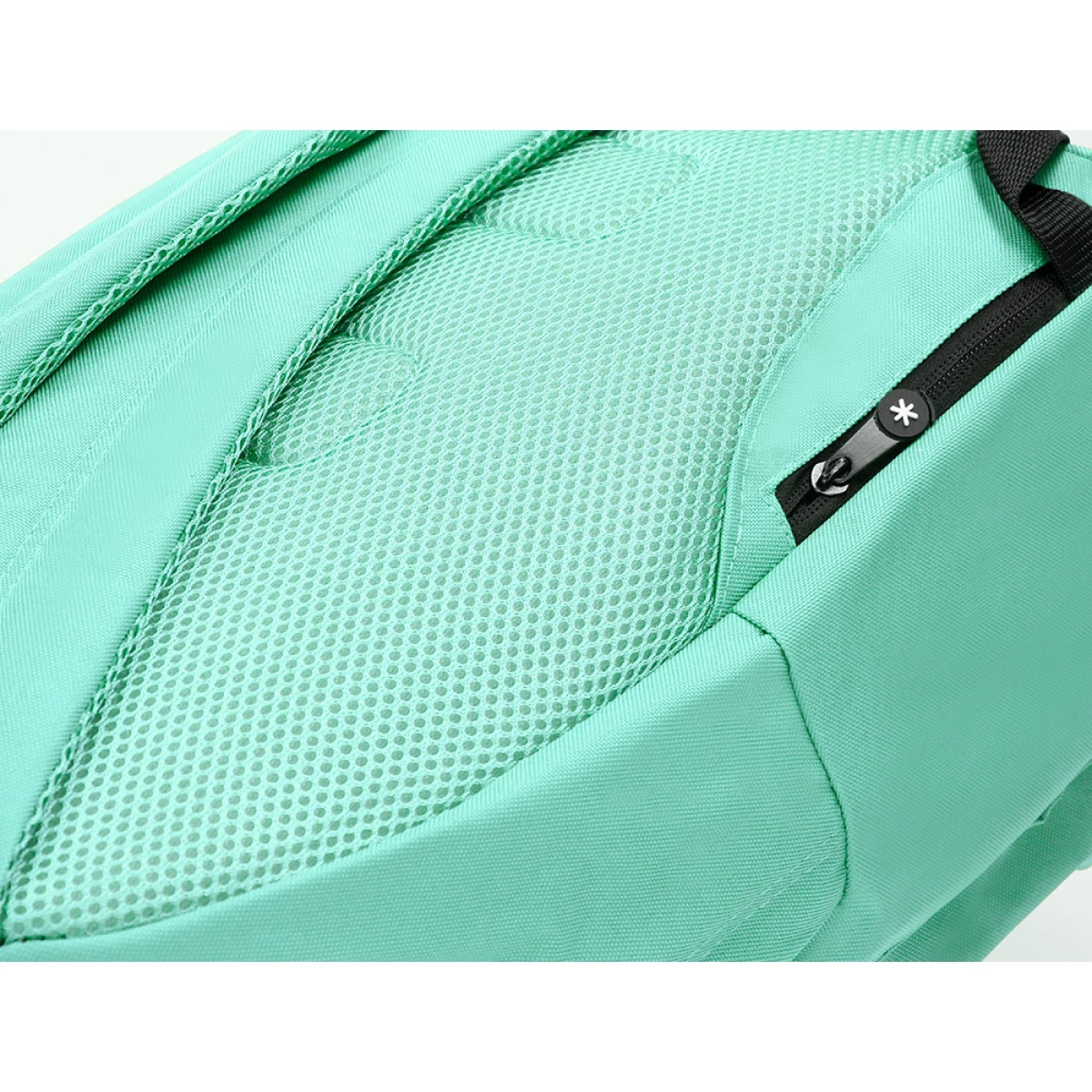 Galery – Mochila para portatil 14,1/’ antartik com pega e bolsos com fecho cor verde menta 310x160x410 mm0