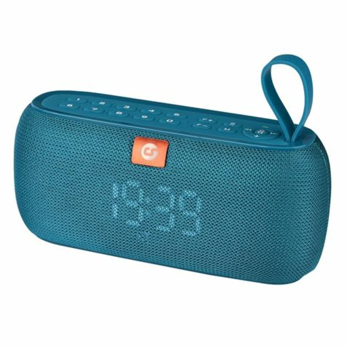 Thumbnail-Coolsound Clock Altifalante Bluetooth 10W – Função relógio – Duração da bateria até 4h – USB, MicroSD – Mãos livres – Resistência à água IPX4